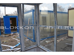 Блок-контейнер 4м, проходная, г.Ставрополь в Аркадаке