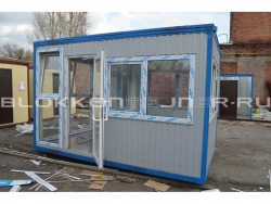 Блок-контейнер 4м, проходная, г.Ставрополь в Аркадаке