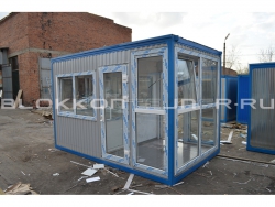 Блок-контейнер 4м, проходная, г.Ставрополь в Аркадаке