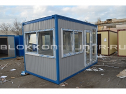 Блок-контейнер 4м, проходная, г.Ставрополь в Аркадаке