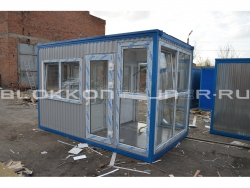 Блок-контейнер 4м, проходная, г.Ставрополь в Аркадаке