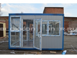 Блок-контейнер 4м, проходная, г.Ставрополь в Аркадаке
