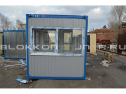 Блок-контейнер 4м, проходная, г.Ставрополь в Аркадаке